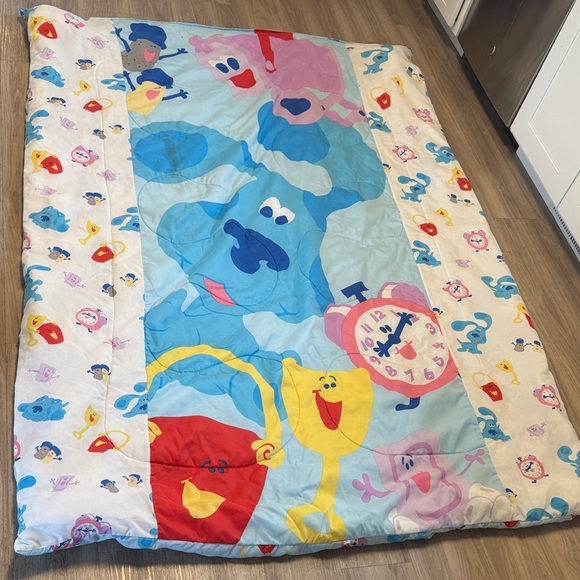 Blue’s Clues Other - Blue's Clues Themed Kids Twin bedspread - used